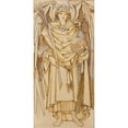 thumbnail image 3 of Sir Edward Coley Burne-Jones 14x24 Black Modern Framed Museum Art Print Titled - The Angels of the Hierarchy - Virtutes, 3 of 5