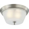 thumbnail image 2 of Nuvo 60-4153 - Surrey - 3 Light Flush Dome Fixture w/ Frosted Glass, 2 of 2