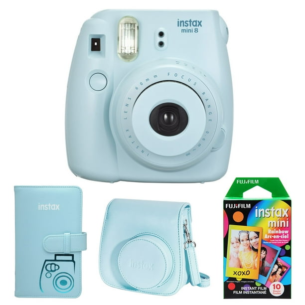 Microbe Wegversperring Mentor Fujifilm Instax Mini 8 Instant Film Camera w/ Case, Album, & Rainbow Film, Blue - Walmart.com Microbe Wegversperring Mentor Fujifilm Instax Mini 8 Instant Film Camera w/ Case, Album, & Rainbow Film, Blue - Walmart.com
