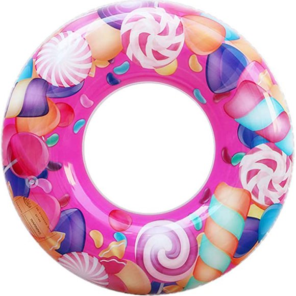 Inflatable Pool Float Swimming Pool Float Swimming Tube Water Fun Beach Pool Toys for Summer Party