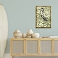 thumbnail image 4 of Stupell Industries Bohemian Brushed Heron Portrait Gold Floating Frame Canvas Art, 21 x 31, by June Erica Vess, 4 of 8