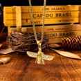 thumbnail image 4 of EeaseMX Collar de circonitas estilo hip hop retro con fe religiosa, de acero, decorativo para hombre (con cadena), 4 of 7