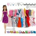 thumbnail image 7 of 32 Piece Fashion Doll Accessory Set with Le Clothing and Miniature Shoes for, 7 of 7