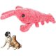 thumbnail image 1 of Accurateg Juguete para perros, juguetes interactivos para perros para el aburrimiento, juguete para perros con forma de langosta, juguetes para perros en movimiento para interiores y exteriores, jugue, 1 of 7
