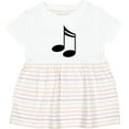 thumbnail image 3 of Inktastic Music Notes for the Music Lover Girls Baby Dress, 3 of 5