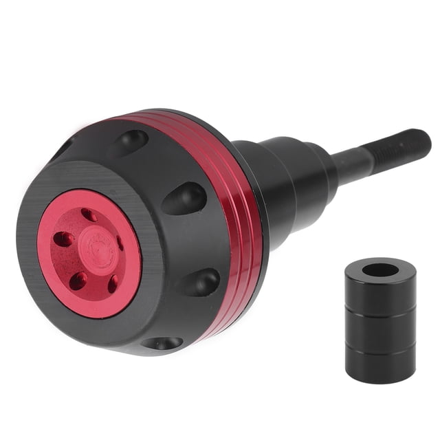 Protector contra caídas de motocicleta CNC, resistencia a caídas, barra antitiro, palo de caída, reposición Universal (rojo)