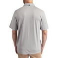 thumbnail image 2 of Men's Cutter & Buck Gray Penn State Nittany Lions Forge Eco Double Stripe Stretch Recycled Polo, 2 of 2