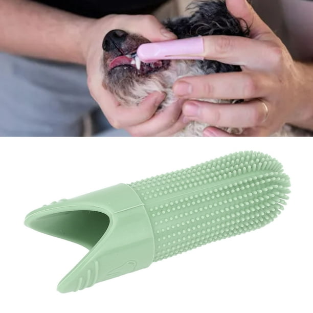 Cepillo De Dientes Del Dedo Para Perros, 360 De Alimento Silicona Para Mascota Cepillo De Dientes De Dientes De Gato Cepillo Cepillo Para Perros Para Perros Cuidado De Dientes