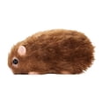 thumbnail image 2 of Juguete de hámster de silicona para niños, juguete de rata de simulación, juguete sensorial encantador, muñeca de animal linda, juguete hecho a mano marrón, 2 of 8
