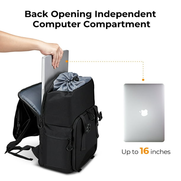 USA Gear Sac à Dos Appareil Photo Réflex Numérique avec Support Trépied