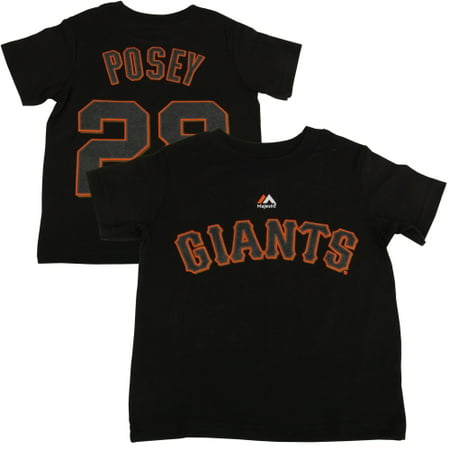 Buster Posey San Francisco Giants Majestic Toddler Player Name and Number T-Shirt -
