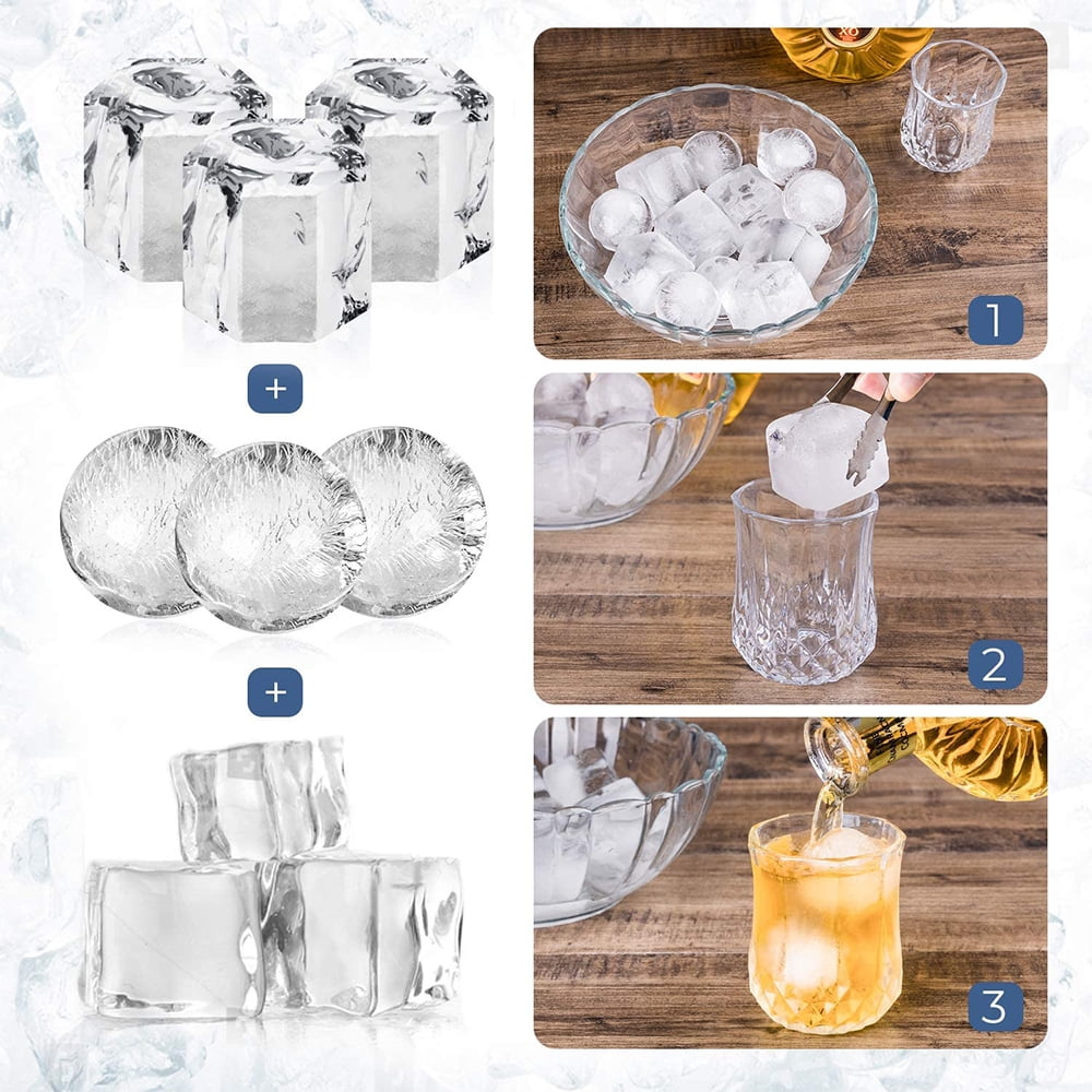 Ice Sphere Maker, Sanitary and Safe BPA Free, Versatile Old Fashioned Ice Cube Tray, Food-Grade Silicone Material, Multi-Purpose Non-Stick