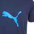 thumbnail image 2 of Playera Puma Cat Graphic Tee para Hombre 848138-06 azul marino L, 2 of 2