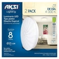 thumbnail image 1 of Luminario Led Plafón 8W 2 Pack D 25 Cm 4000K Diseño Espiral, 1 of 3