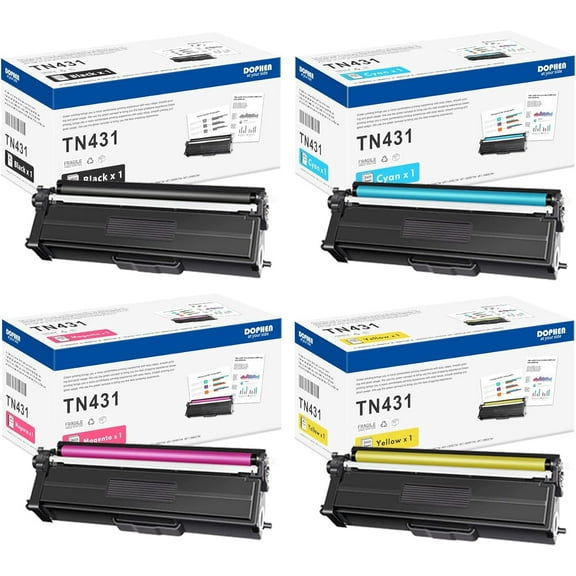 TN431 Toner Cartridges Replacement for Brother TN-431 Toner for HL-L8360CDW HL-L8360CDWT Printer