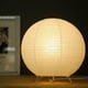 thumbnail image 5 of Linterna de papel lámpara de mesa nórdica sala de estar dormitorio luz LED decorativa (redonda), 5 of 8