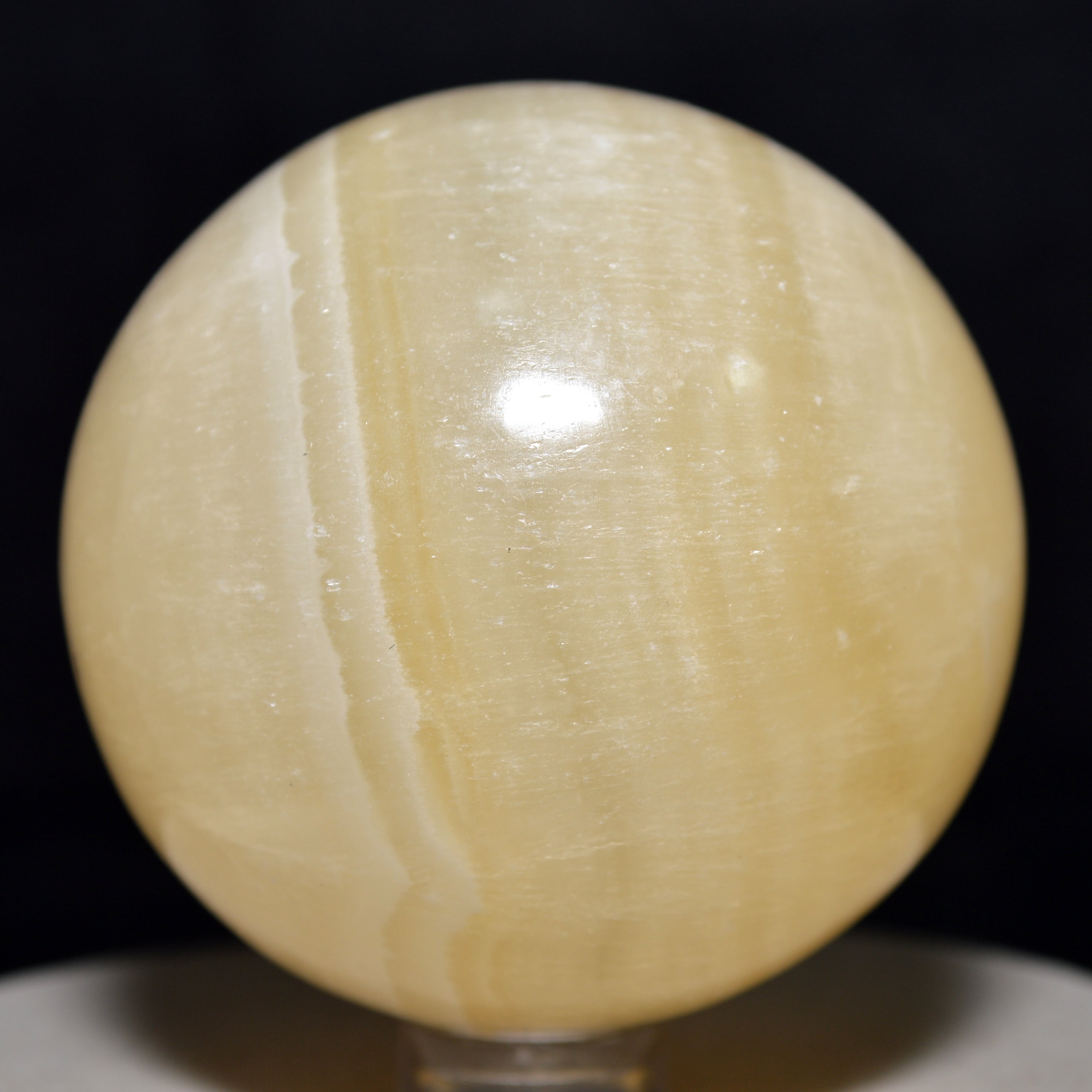 2 2 Peruvian Sardonyx Caramel Onyx Sphere Natural Yellow Crystal Ball Polished Mineral Stone Plastic Stand Walmart Com Walmart Com