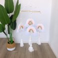 thumbnail image 3 of Campana para cuna de bebé Promise Babe, móvil colgante para habitación de recién nacidos, móvil arcoíris para cuna de bebé, decoración, adorno de regalo (blanco), 3 of 7