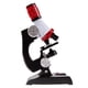 thumbnail image 1 of Ábaco Kit de microscopio educativo para niños Laboratorio de ciencias LED 100-1200X Toy Home School, 1 of 8