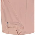 thumbnail image 2 of Cuts Clothing Men's Curve Hem Long Sleeve Crew Neck Signature Fit Tee T-Shirt (X-Large, Light Pink), 2 of 2