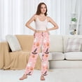 thumbnail image 6 of FORMRS Women's Pajama Pants with Pockets Soft Comfy Loungewear Sleep Bottom, Sizes S-2XL, Cute Pink Halloween, 6 of 8