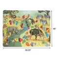 thumbnail image 2 of Baby Play Nonslip Back Mat by Hey! Play! (Safari Style), 2 of 7