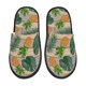 thumbnail image 1 of Fotbe Pineapples Palm Leaves Pantuflas Peludas para Mujer con Estampado, Zapatillas de Peluche, Zapatos de Invierno para Casa, Uso Interior y Exterior-Medium, 1 of 8