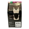 thumbnail image 2 of Bali Women's Comfort Revolution Flexible Wireless Shaping Bra, 2 Pack (Nude/Grey, L), 2 of 3