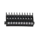 thumbnail image 2 of 100Pcs Terminal Block High Toughness Good Electrical Conductivity Rail Combined Double Layer Wiring Terminal, 2 of 5