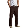 thumbnail image 4 of Hurxie Men's Hiking Pants Lightweight, Quick-Dry Moisture Wicking Outdoor Pants Coffee,L, 4 of 7