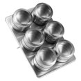 thumbnail image 3 of Tarros De Especias Magnéticos Tarros De Especias Portátiles De Acero Inoxidable Conjunto De Contenedores De Almacenamiento De Latas De Condimentos 6 Uds. Guardurnaity HA015566-00, 3 of 7