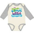 thumbnail image 3 of Inktastic Daddy Worlds Best Podiatrist Boys or Girls Long Sleeve Baby Bodysuit, 3 of 5