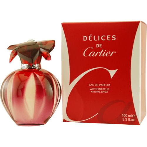 Cartier Delices De Cartier Eau-de-Parfume Spray, 3.3-Ounce - Walmart.com