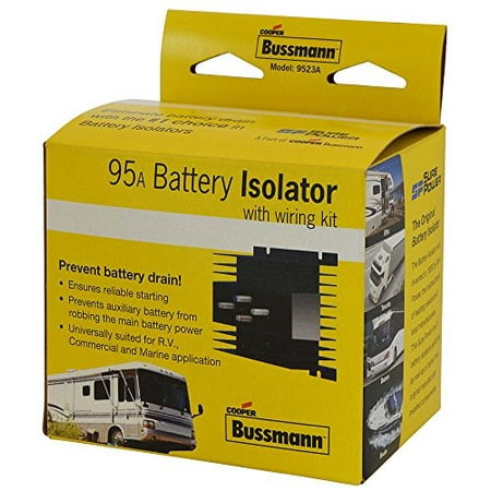 Line Level Isolator - Bussmann (RB-BI-95A) 95 Amp Battery Isolator