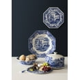 thumbnail image 4 of Spode Blue Italian Octagonal Platter, 14 Inch Large Serving Tray for Meats, Cheeses, and Desserts, Made of Fine Porcelain, Dishwasher and Microwave Safe, 4 of 4