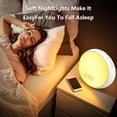 thumbnail image 5 of Sunrise Clock with White Noise Sound Machine for Bedroom Alarm Clock, 5 of 9