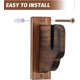 thumbnail image 4 of 2 Sets Skateboard Display Stands Skateboard Wall Rack Display Wooden Wall Hanging Display Shelf for Skateboard Storage Home Decor 4.92x5.15x1.61 inch, 4 of 5