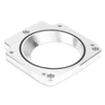 thumbnail image 3 of Placa adaptadora del cuerpo del acelerador de aluminio con acabado natural y pernos de montaje, compatible con LS/DBW/DBC., 3 of 14