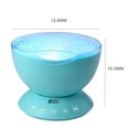 thumbnail image 1 of ruzhgo Ocean Wave Projector LED Night Light Player Star Night Lamp Built In Music Player Remote Control Colors Change Star Bedroom Lamp, 1 of 9