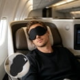 thumbnail image 6 of 6D Cloud Shaped Sleep Mask Light Blocking Breathable Soft Eye Mask for Women Men Adjustable for Travel Nap Sleeping, 6 of 6