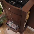 thumbnail image 3 of Gwyneth Jewelry Armoire, Merlot, 3 of 9