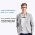 thumbnail image 2 of Mightlink Bluetooth Headphones Neckband V4 2 Wireless Headset Sport Noise Cancelling Earbuds w/Mic for Gym Running Compatible with, 2 of 3
