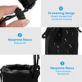 thumbnail image 4 of Uxcell 3.3" IDx5.5" H Camera Lens Bag with Thick Protective Neoprene Black, 4 of 7