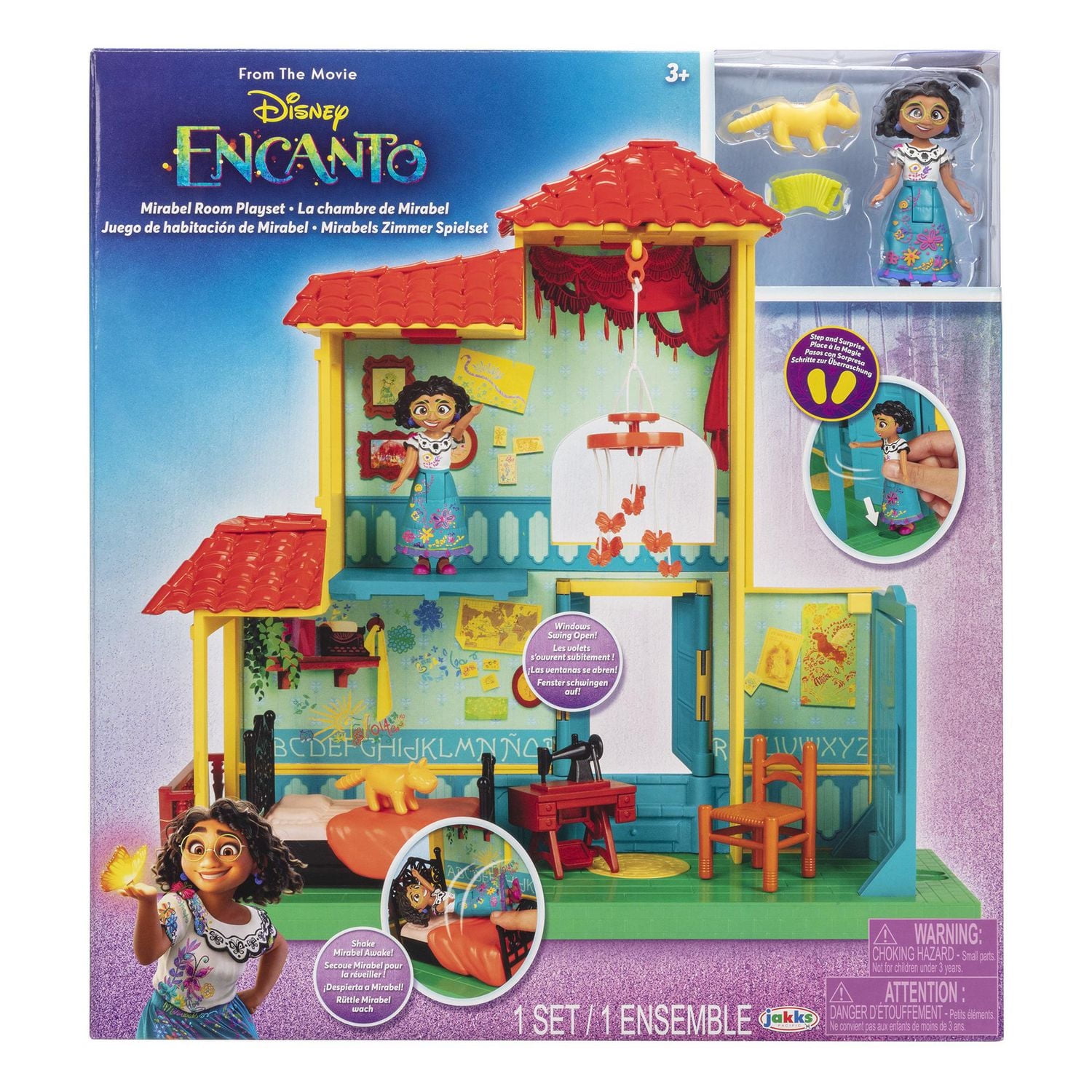 Disney Encanto Mirabel Room Small Doll Playset