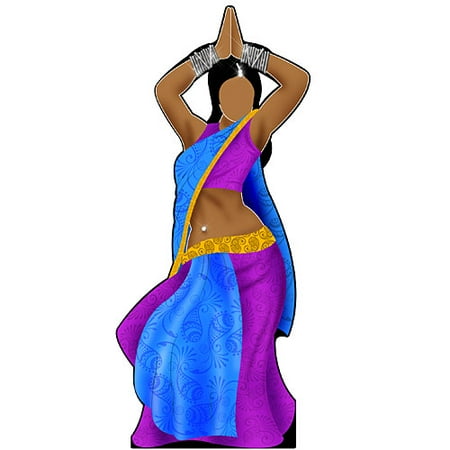 6 ft. India Belly Dancer Standee (Best Dancer In India)