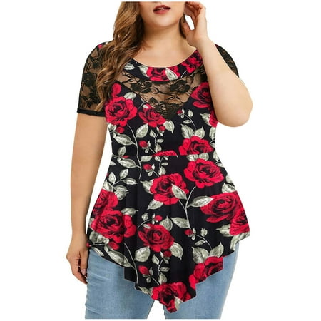 

Printed Scrub Tops Women Women s Clothes Skeleton Shirts Short Sleeve Summer Tee Shirt O Neck Trendy Tunic Shirt