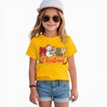 thumbnail image 2 of ORT Toddler Boys Girls Christmas T-Shirt Kid Xmas Graphic Short Sleeve Shirts Funny Print Holiday Clothes Tee Tops, 2 of 6