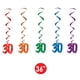 thumbnail image 2 of Party Whirls Beistle, 30 colores surtidos, 5 unidades, 2 of 6