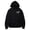 Black, variant on HAYIMI Women Bowknot Print Sweatshirt Oversized Hoodie Loose Long Sleeve Pullover with Drawstring Pocket Vintage Graphic Hooded Tops for Fall Winter Daily Walking