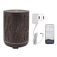thumbnail image 1 of Humidificador de aire de grano de madera de 300ml, humidificador de aire aromático, luz nocturna de ambiente para dormitorio, sala de estar, oficina, enchufe de 100-240V EE. UU., 1 of 10
